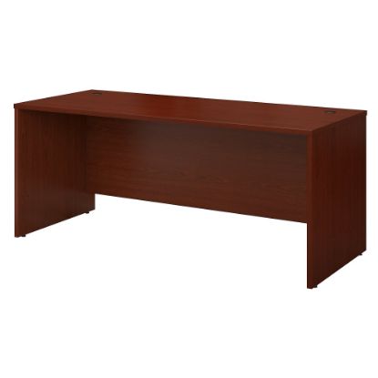 Picture of Bush Business Furniture Components Office Desk 72inW x 30inD, Mahogany, Standard Delivery