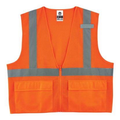 Picture of Ergodyne GloWear Safety Vest, Standard, Type-R Class 2, 4X/5X, Orange, 8220Z