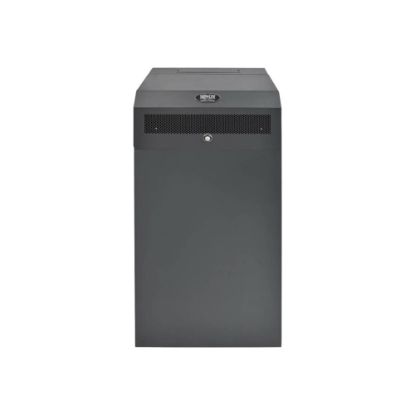 Picture of Tripp Lite 12U Wallmount Low Profile Vertical Rack Enclosure Server Cabinet - Rack cabinet - wall mountable - black - 12U - 19in