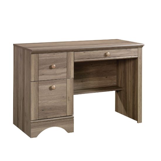 Picture of Sauder Harbor View 44inW Computer Desk, Salt Oak