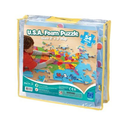 Picture of Educational Insights Foam Map Puzzle