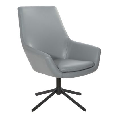 Picture of Office Star Tubby Chair, Charcoal Gray