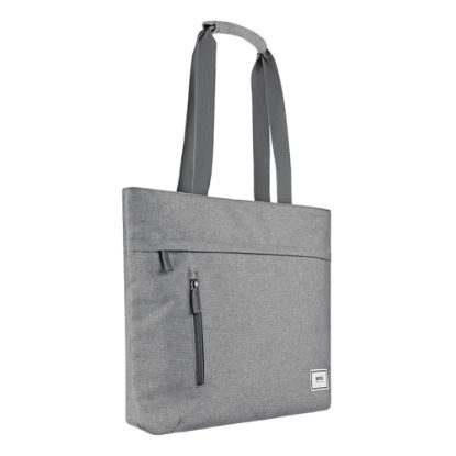 Picture of Solo New York Re:Store Tote With 15.6in Laptop Pocket, 60% Recycled, Gray