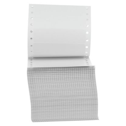 Picture of Universal Dot Matrix Printer Labels, UNV70104, Rectangle, 15/16in x 3-1/2in, White, Box Of 5000 Labels