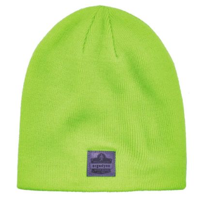 Picture of Ergodyne N-Ferno 6812 Ribbed Knit Beanie, One Size, Lime