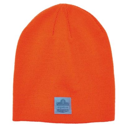 Picture of Ergodyne N-Ferno 6812 Ribbed Knit Beanie, One Size, Orange