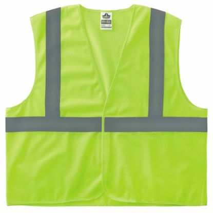 Picture of Ergodyne GloWear Safety Vest, Super Econo, Type-R Class 2, X-Small, Lime, 8205HL