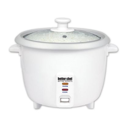 Picture of Better Chef 8-Cup Automatic Rice Cooker, White