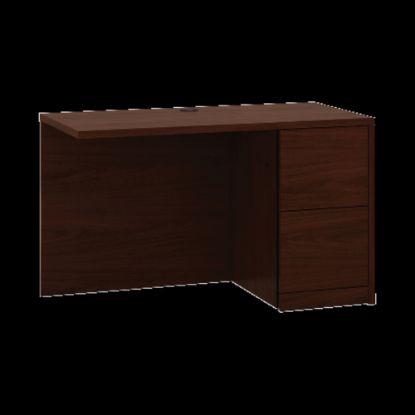 Picture of HON 10500 48inW Right Desk Return, Mahogany