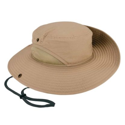 Picture of Ergodyne Chill-Its 8936 Lightweight Ranger Hat With Mesh Paneling, Small/Medium, Khaki