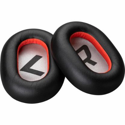 Picture of Poly Ear Cushion - 2 Piece - Black - Leatherette