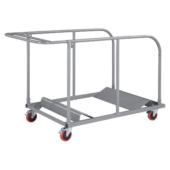 Picture of Lorell Table Cart, For Plastic Round Folding Tables, Charcoal