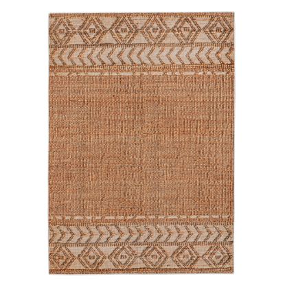 Picture of Linon Aria Area Rug, 5ft x 7ft, Verica Copper/Cream