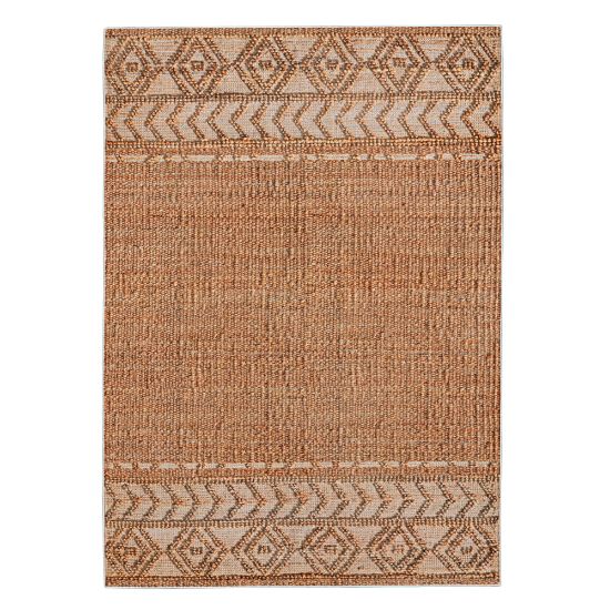 Picture of Linon Aria Area Rug, 5ft x 7ft, Verica Copper/Cream