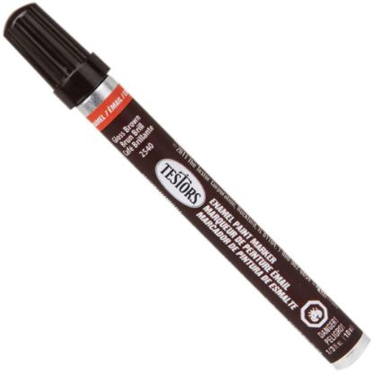 Picture of Testors Enamel Markers, 5-5/8in, Brown, Pack Of 12 Markers