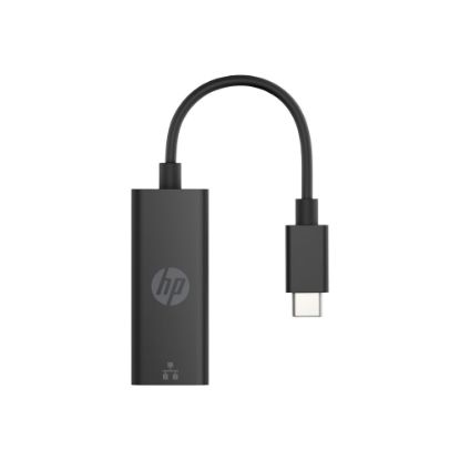 Picture of HP USB-C to RJ45 Adapter G2 - USB Type C - 128 MB/s Data Transfer Rate - 1 Port(s) - 1 - Twisted Pair - 10/100/1000Base-T - Portable - Black