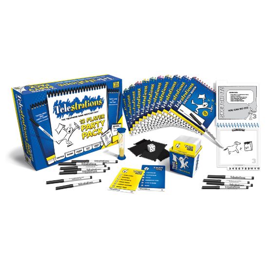 Picture of USAopoly Telestrations 12 Player: The Party Pack, Grades 6-Post Grad