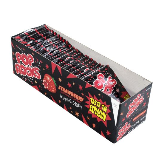 Picture of Pop Rocks, Strawberry, Box Of 24 Packs