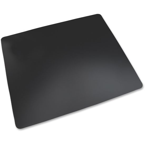 Picture of Artistic Rhinolin II Desk Pad With Antimicrobial Protection, 36in x 24in, Black