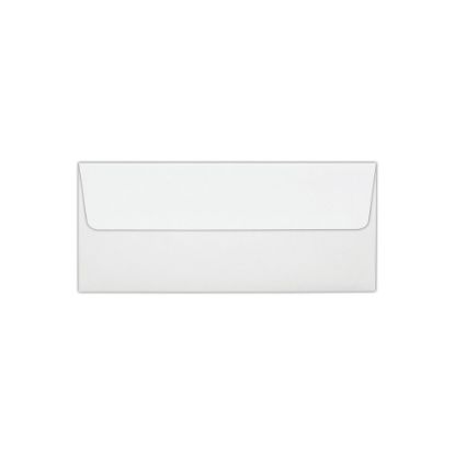 Picture of LUX #10 Foil-Lined Square-Flap Envelopes, Gummed Seal, White/Silver, Pack Of 1,000