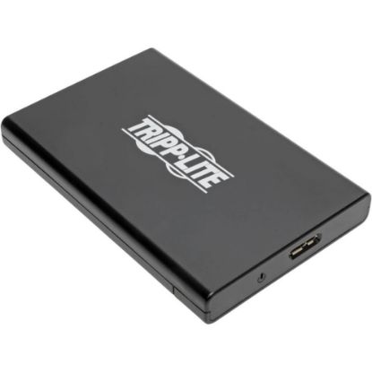 Picture of Tripp Lite USB 3.0 SuperSpeed External 2.5 in. SATA Hard Drive Enclosure - Storage enclosure - 2.5in - SATA 6Gb/s - USB 3.0 - black