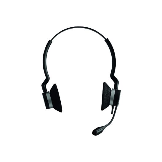 Picture of Jabra BIZ 2300 QD Duo Headset - Stereo - Wired - 150 Hz - 4.50 kHz - Over-the-head - Binaural - Supra-aural - 3.53 ft Cable