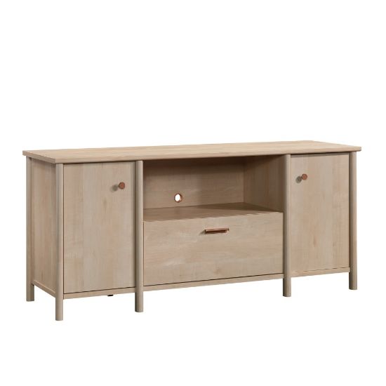 Picture of Sauder Whitaker Point 66-3/4inW x 20-1/2inD Lateral File Cabinet Credenza, Natural Maple