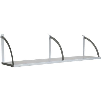 Picture of Lorell Panel System 60inW Panel Shelf, Aluminum