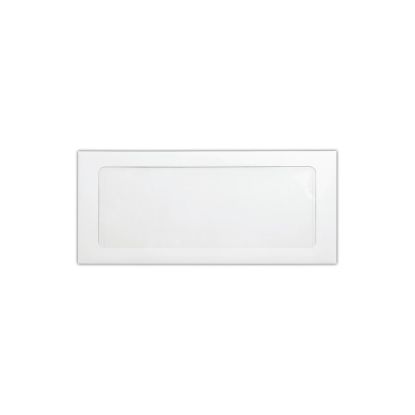 Picture of LUX #10 Envelopes, Full-Face Window, Peel & Press Closure, Bright White, Pack Of 50