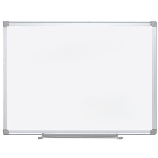 Picture of MasterVision Earth Gold Ultra Magnetic Dry-Erase Whiteboard, 36in x 24in, 45% Recycled, Aluminum Frame With Silver Finish