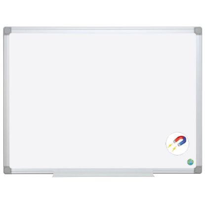 Picture of MasterVision Earth Gold Ultra Magnetic Dry-Erase Whiteboard, 48in x 36in, 45% Recycled, Aluminum Frame With Silver Finish