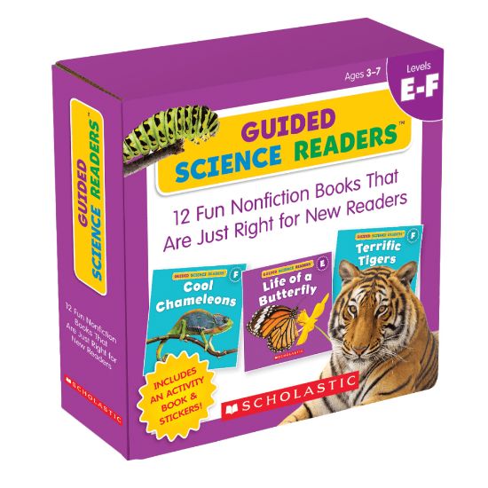 Picture of Scholastic Teacher Resources Guided Science Readers Parent Pack, Levels E & F, Pre-K To 1st Grade, Pack Of 16