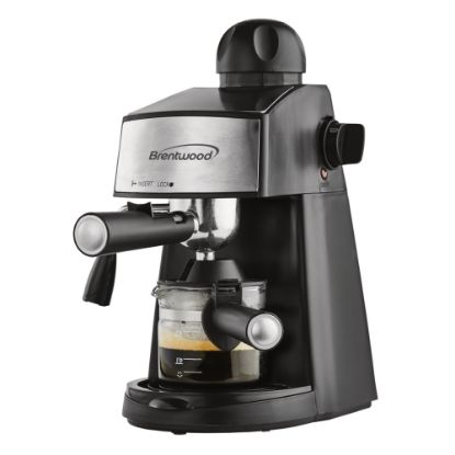 Picture of Brentwood 2.5-Cup Espresso And Cappuccino Maker, Black