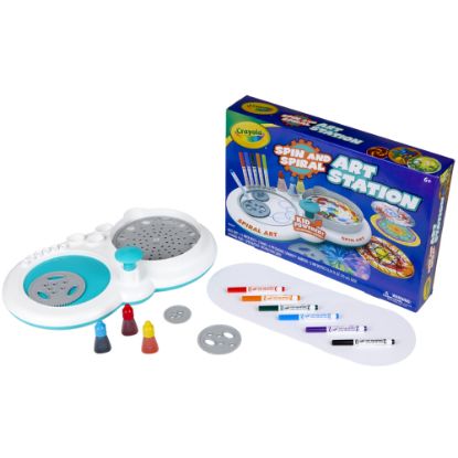 Picture of Crayola Spin & Spiral Art 27-Piece Station