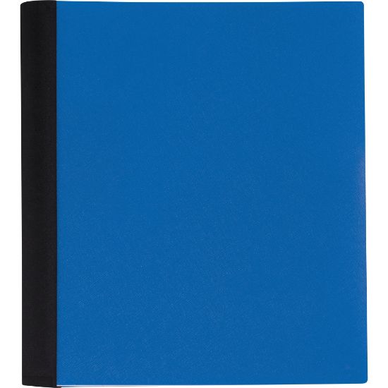 Picture of Office Depot Brand Stellar Notebook With Spine Cover, 8-1/2in x 11in, 3 Subject, College Ruled, 150 Sheets, Blue