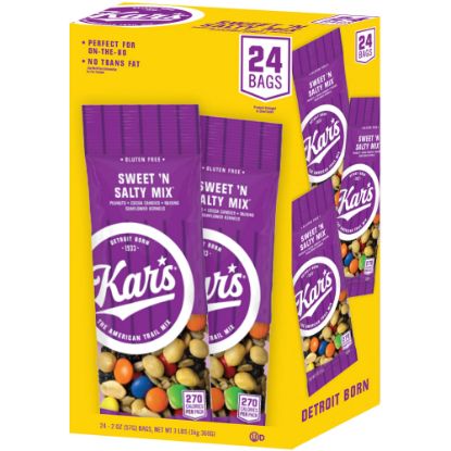 Picture of Kars Sweet N Salty Mix, 2 Oz, Box Of 24 Bags