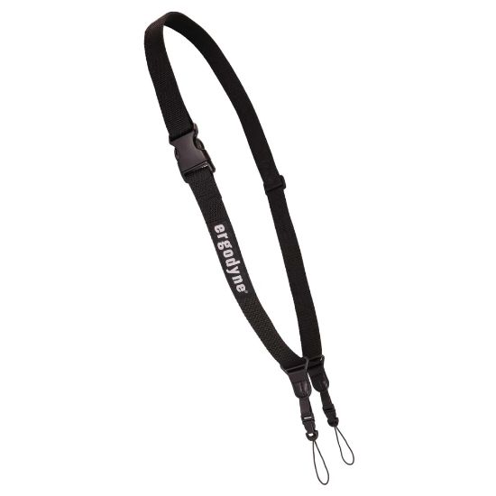 Picture of Ergodyne Squids 3134 Barcode Scanner Sling And Lanyard, Black