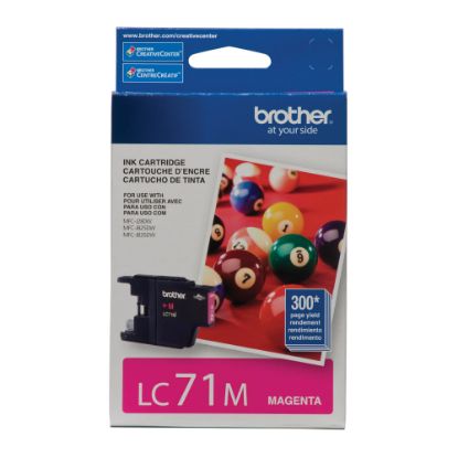 Picture of Brother LC71 Magenta Ink Cartridge, LC71M