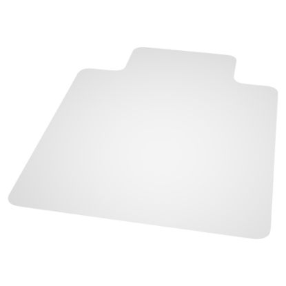 Picture of ES Robbins Hard Floor Chair Mat, Standard Lip, 45inW x 53inD, Clear