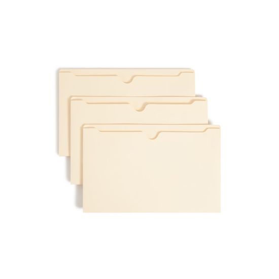 Picture of Smead Manila File Jackets, Reinforced Tab, 2in Expansion, Legal Size, Box Of 50