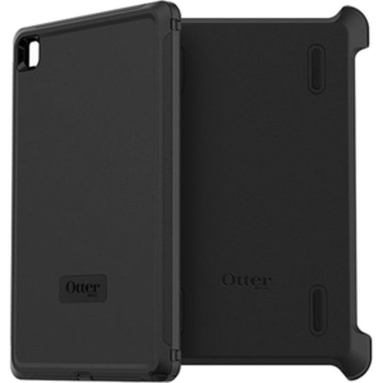 Picture of OtterBox Galaxy Tab A7 Defender Series Case - For Samsung Galaxy Tab A7 Tablet - Black - Lint Resistant, Shock Resistant, Dirt Resistant, Drop Resistant, Dust Resistant, Abrasion Resistant - Synthetic Rubber, Polycarbonate - Retail