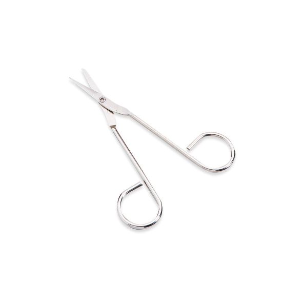 Picture of First Aid Only 4-1/2in Compact Scissors - 4.5in Overall Length - Silver - 1 Each