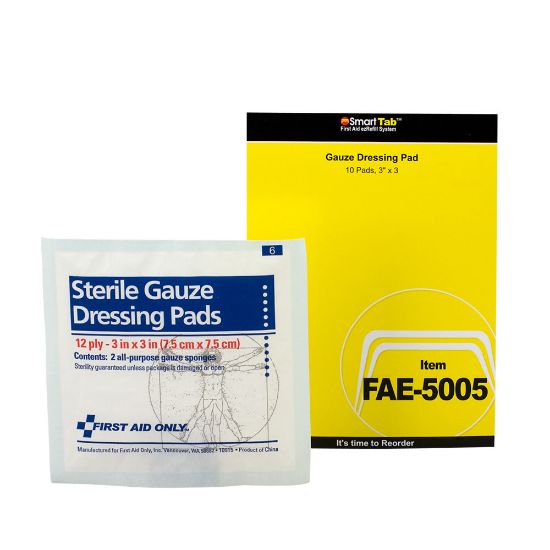 Picture of First Aid Only Gauze Bandages, 3in, 1 Roll