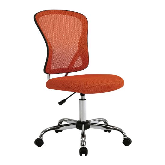 Picture of Office Star Gabriella Mesh Low-Back Task Chair, Orange