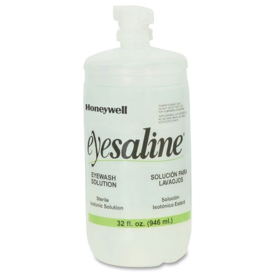 Picture of Honeywell Fendall Eyesaline Eyewash Solution - 1 quart - Tamper Resistant, Blow-fill-seal - 1 Each