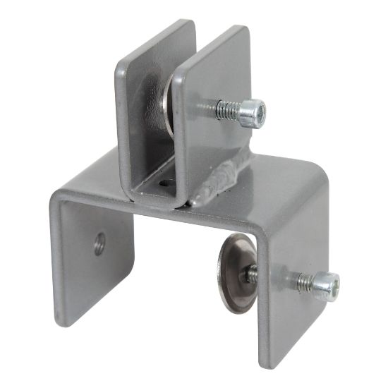 Picture of Boss Office Products Plexiglas Panel Cubical Clamps, 5-5/8in x 2-1/4in, Set Of 2 Clamps