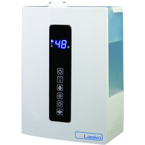 Picture of Lasko Quiet Ultrasonic Digital Warm and Cool Mist Humidifier - Warm Mist, Cool Mist, Ultrasonic - Black, White