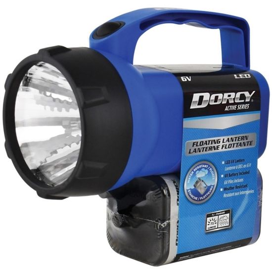 Picture of Dorcy 41-2081 6V Floating LED Lantern - LED - 35 lm Lumen - Plastic, Rubber - Assorted - 1 / Pack