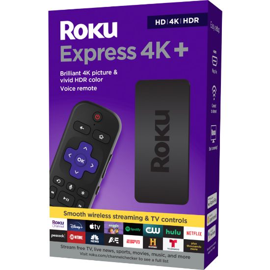 Picture of Roku Express 4K+ Media Streaming Device, 3941R