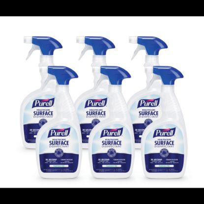 Picture of Purell Healthcare Surface Disinfectant Spray, 32 Oz, Case Of 6 Bottles